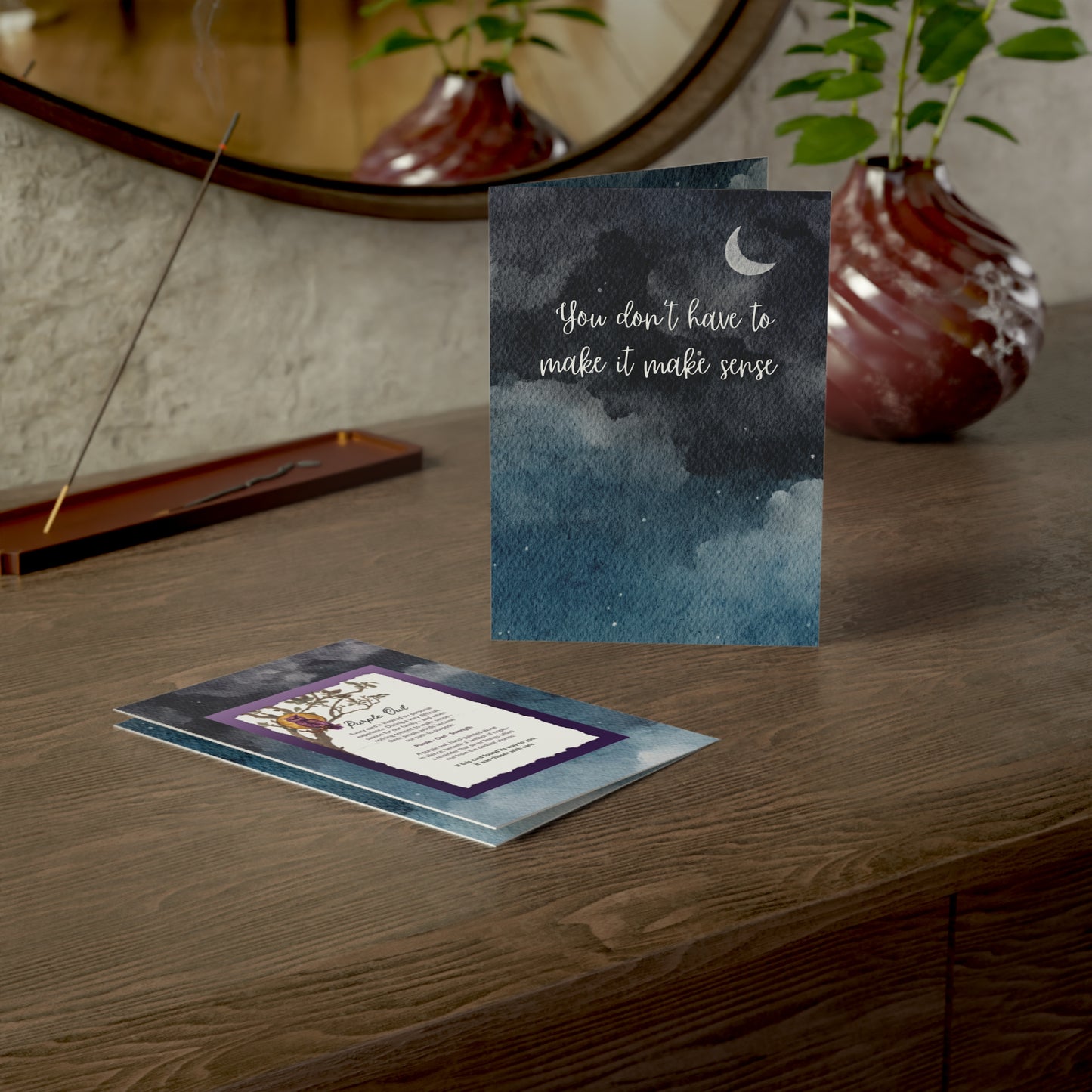 "You Don't Have to Explain" - Mental Health Support Card - Greeting Card