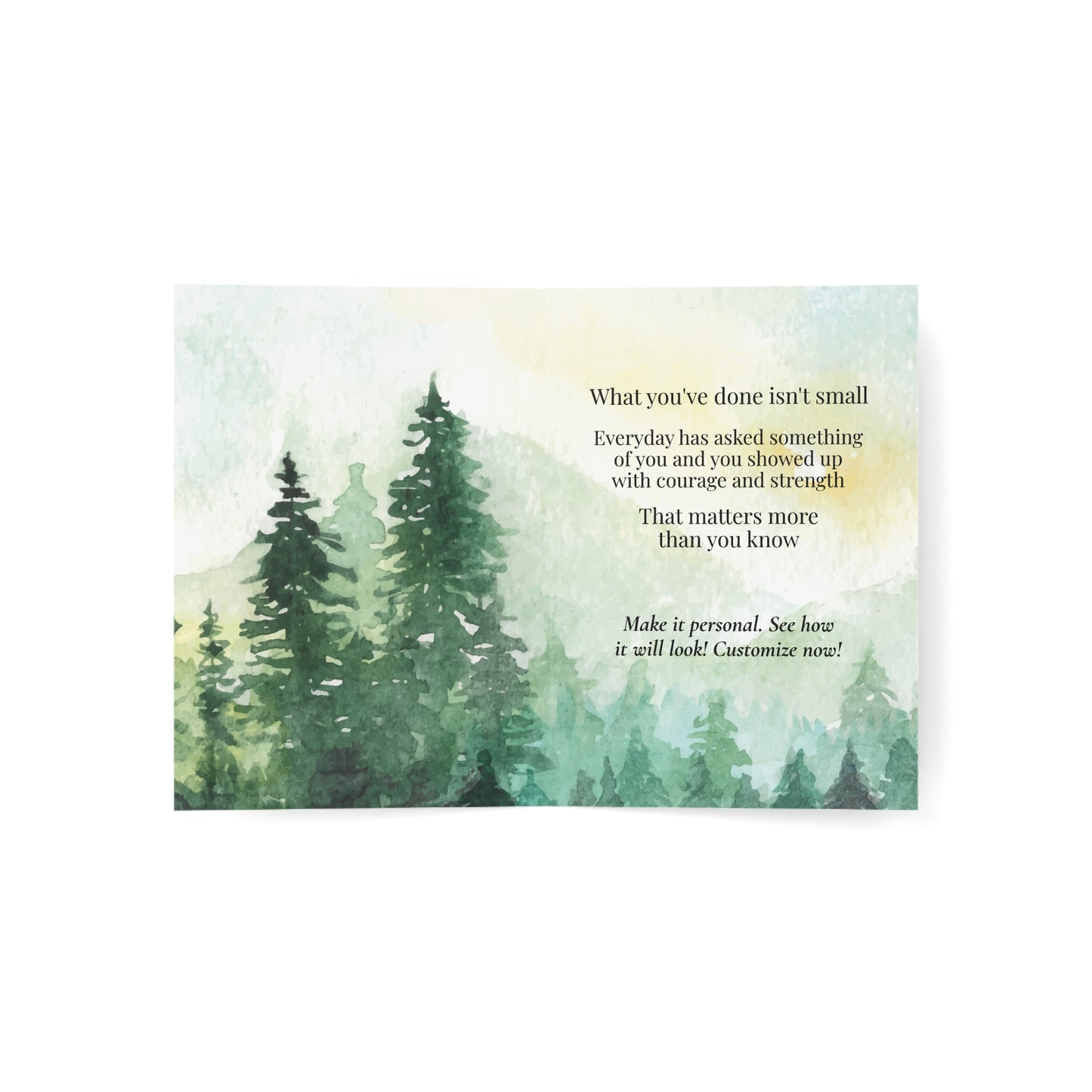 90 Days Sober Card - Three Month Sobriety Milestone Greeting Card - 90 Day Recovery Celebration