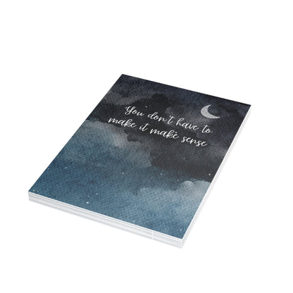 "You Don't Have to Explain" - Mental Health Support Card - Greeting Card