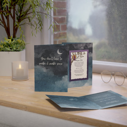 "You Don't Have to Explain" - Mental Health Support Card - Greeting Card
